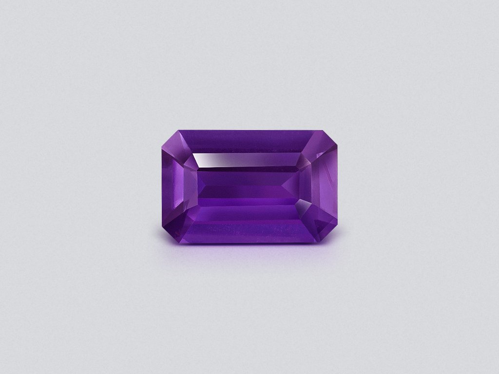 Unbeheizter saphir violetter im achteckschliff 1,14 carats, Sri Lanka Image №1