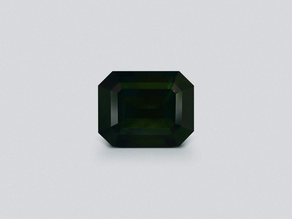 Unheated sapphire Bi-color octagon cut 2.55 carats, Madagascar Image №1