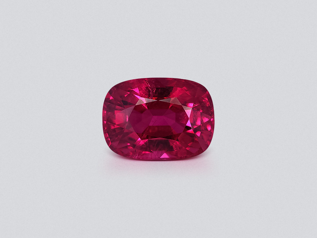 Tourmaline rubellite taille coussin 9,40 carats, Afrique Image №1