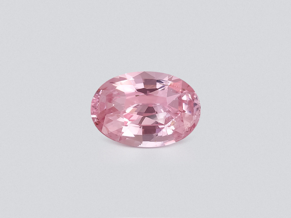 Unbehandelter Padparadscha-saphir oval geschliffen 1,57 karat, Sri Lanka  Image №1