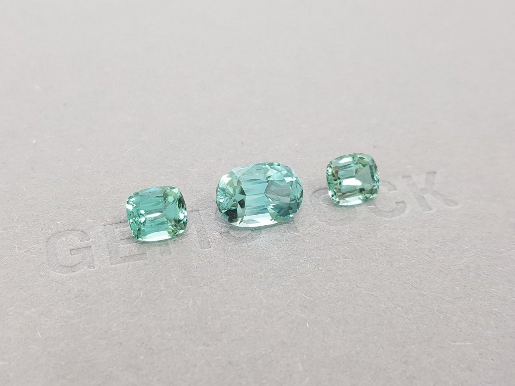 3.26-carat greenish-blue tourmaline, Afghanistan Image №3