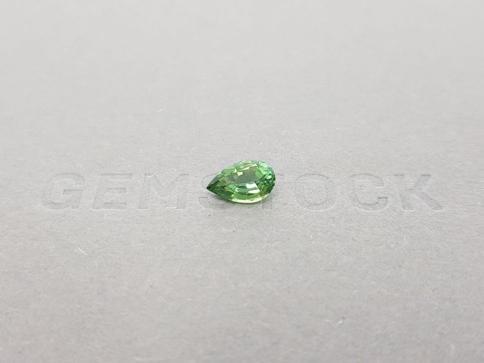 Pear cut green tourmaline 0.98 ct Image №1