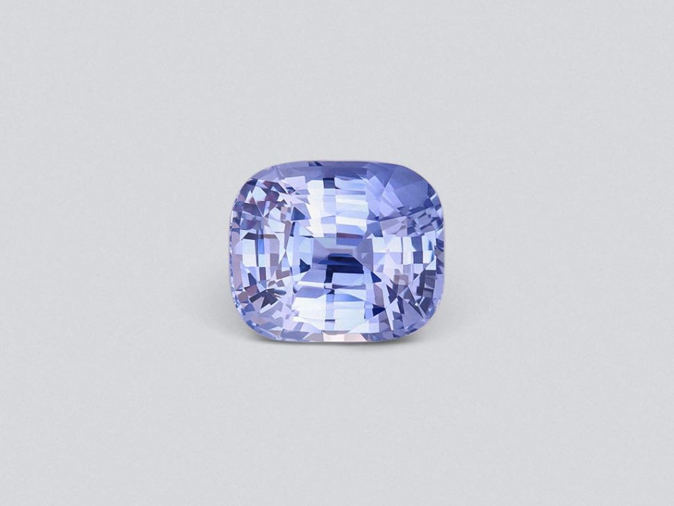 Сornflower blue unheated sapphire in cushion cut 4.71 ct, Sri Lanka Image №1