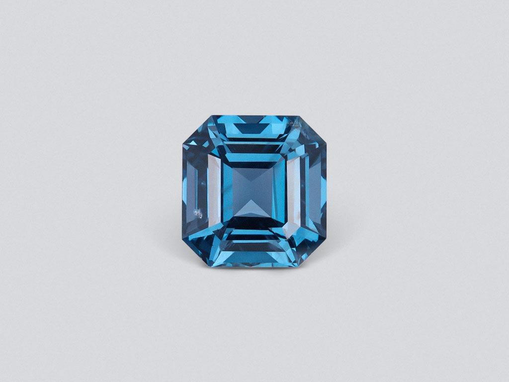 Cobalt blue spinel 1.47 ct in octagon cut from Tanzania Image №1