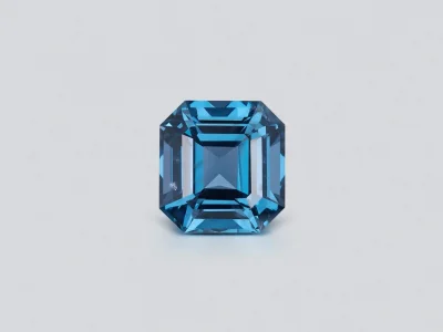 Spinelle de cobalt bleu 1,47 carats, taille octogonale, Tanzanie photo