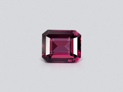 Octagon cut vivid red spinel 3,52 carats photo