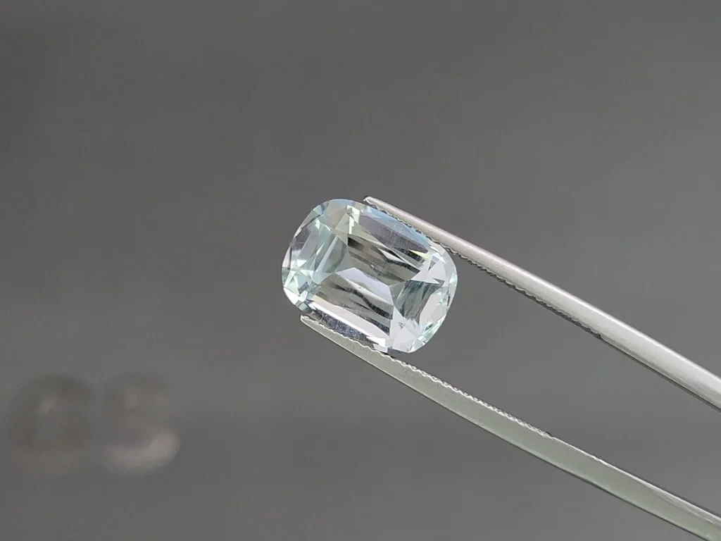 Set of aquamarines cushion cut 12.91 carats, Madagascar Image №3