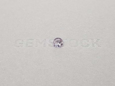 Light pink spinel from Burma in round cut 0.58 ct photo