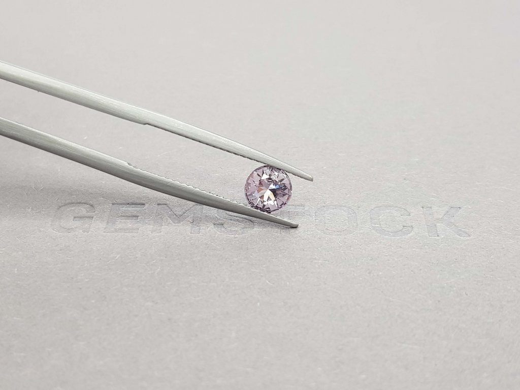 Light pink spinel from Burma in round cut 0.58 ct Image №4