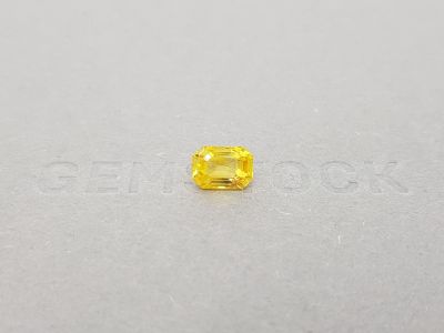 Octagon yellow sapphire 2.22 ct, Sri Lanka photo