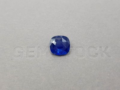 Royal Blue cushion cut blue sapphire 4.20 ct, Sri Lanka photo
