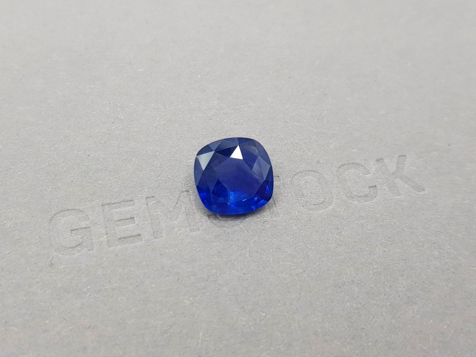 Royal Blue cushion-cut blue sapphire 4.20 ct, Sri Lanka Image №3