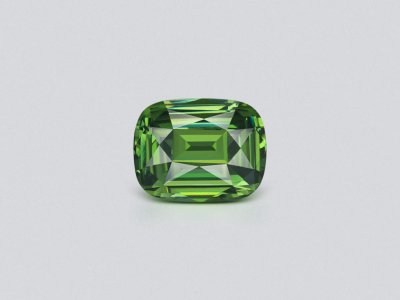 Green cushion cut natural zircon 7.59 carats, Sri Lanka photo