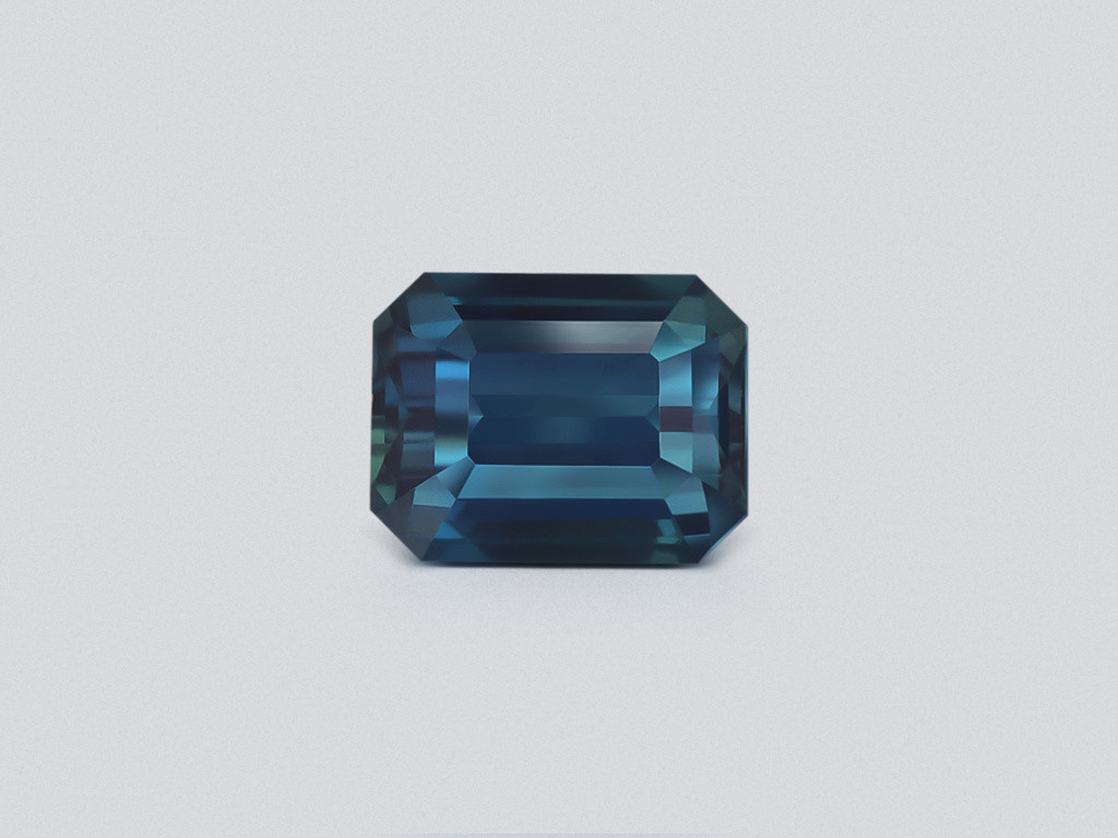 Unheated sapphire Teal octagon 1.57carats, Sri Lanka Image №1