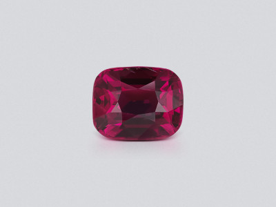 Purple garnet cushion cut 6.65 carats, Africa photo