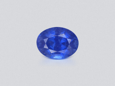 Unbehandelter saphir Cornflower Blue im oval schliff 5,98 karat, Sri Lanka photo