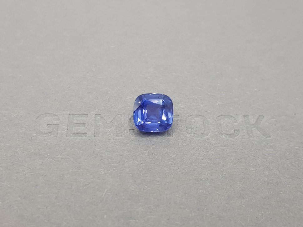 Unheated cushion cut blue sapphire 3.57 ct, Sri Lanka Image №1