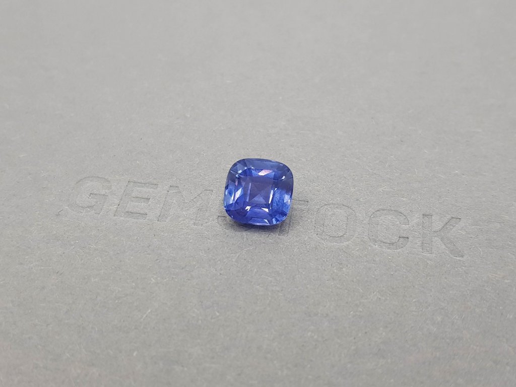 Unheated cushion cut blue sapphire 3.57 ct, Sri Lanka Image №3