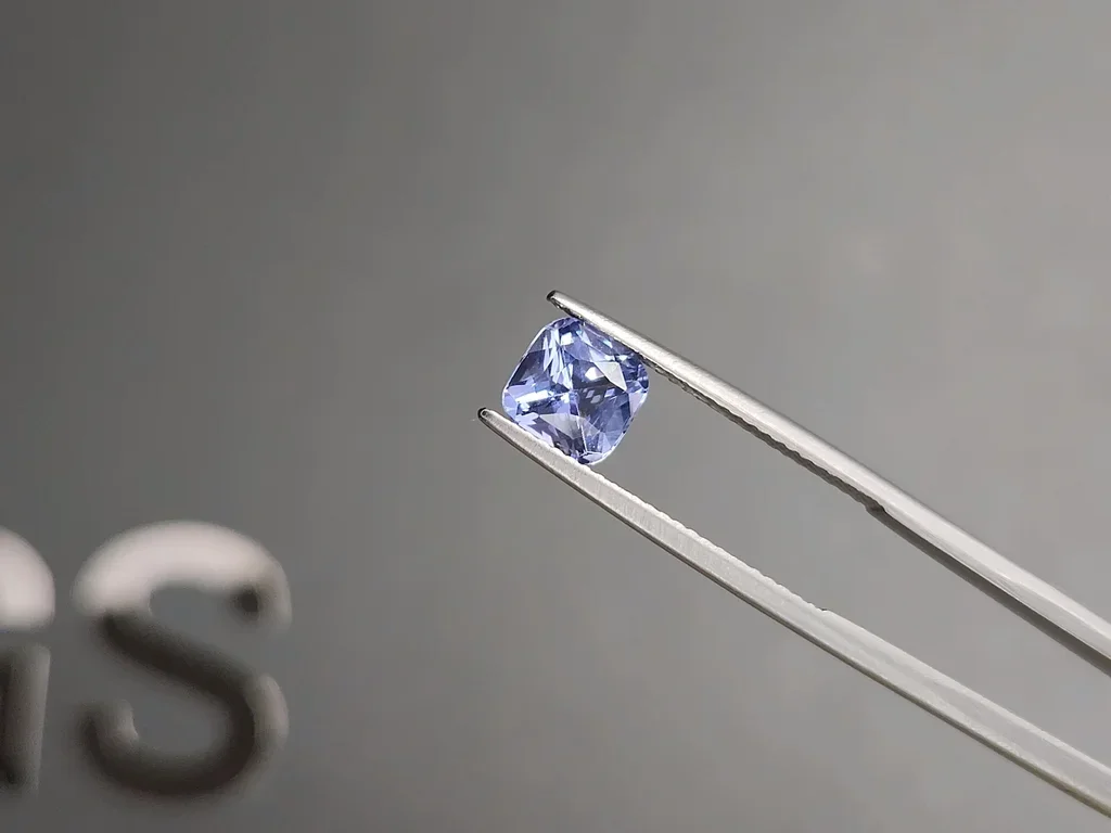 Zafiro de talla cojín azul pastel de 1,75 carats, Sri Lanka Image №3