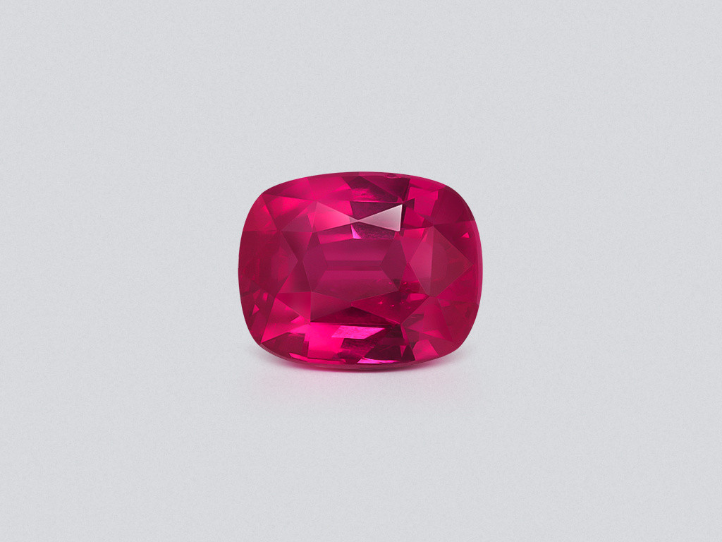 Unheated ruby cushion cut 1.51 carats, Mozambique  Image №1