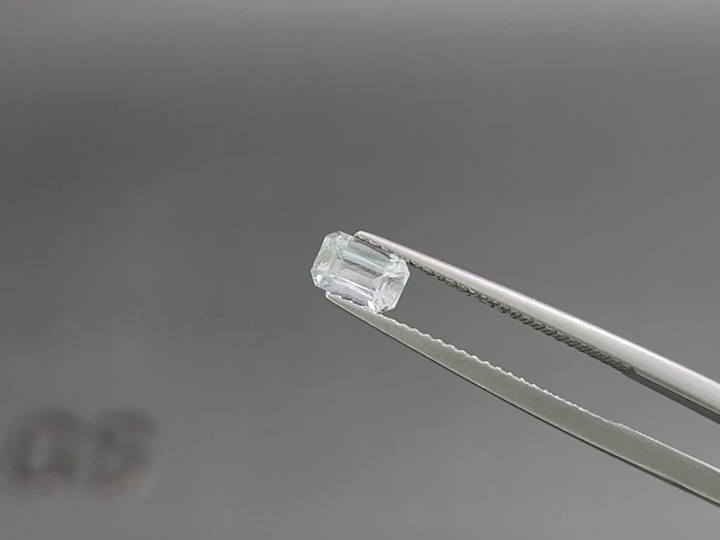 Aquamarine octagon cut 0.61 carats, Madagascar  Image №3