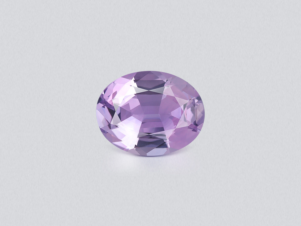 Amethyst high precision oval cut 11.49 carats, Brazil Image №1