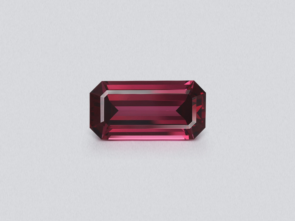 Grenat rhodolite taille octogonale 4,63 carats, Madagascar Image №1