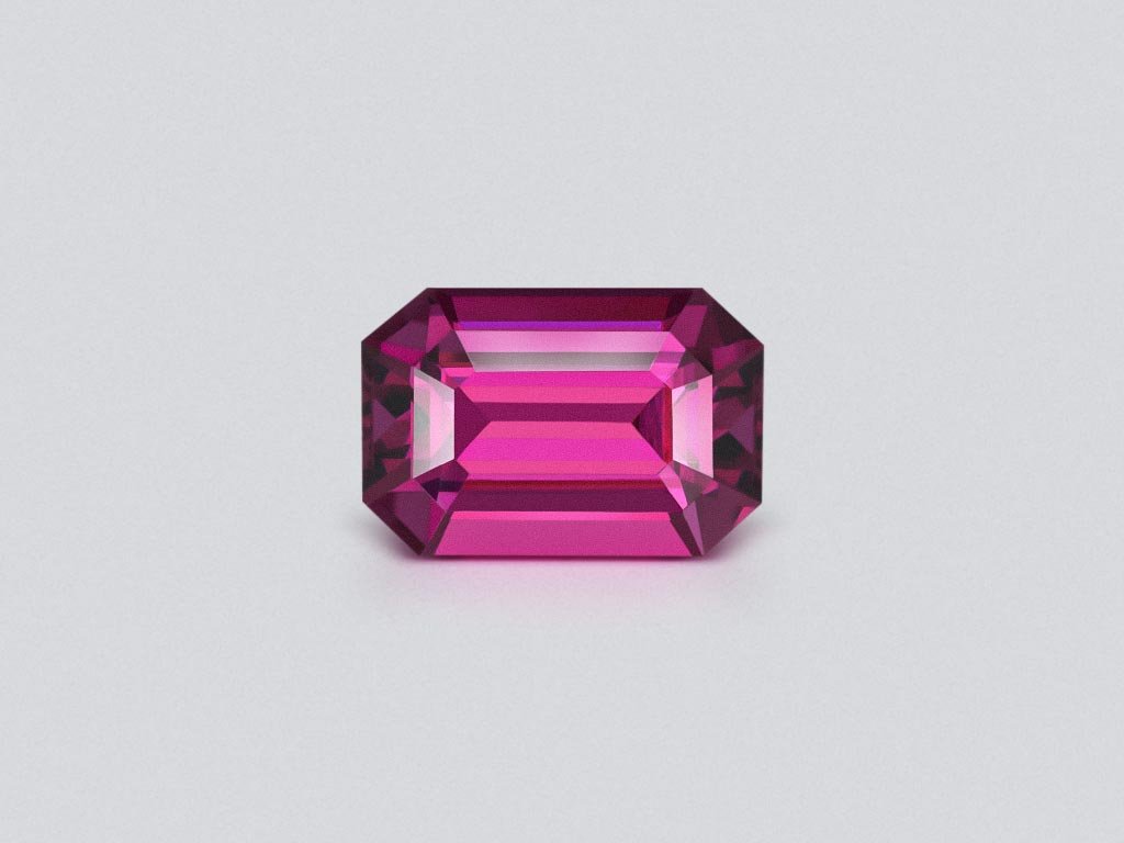 Grenat umbalite violet intense taille octogonale 4,63 carats Image №1