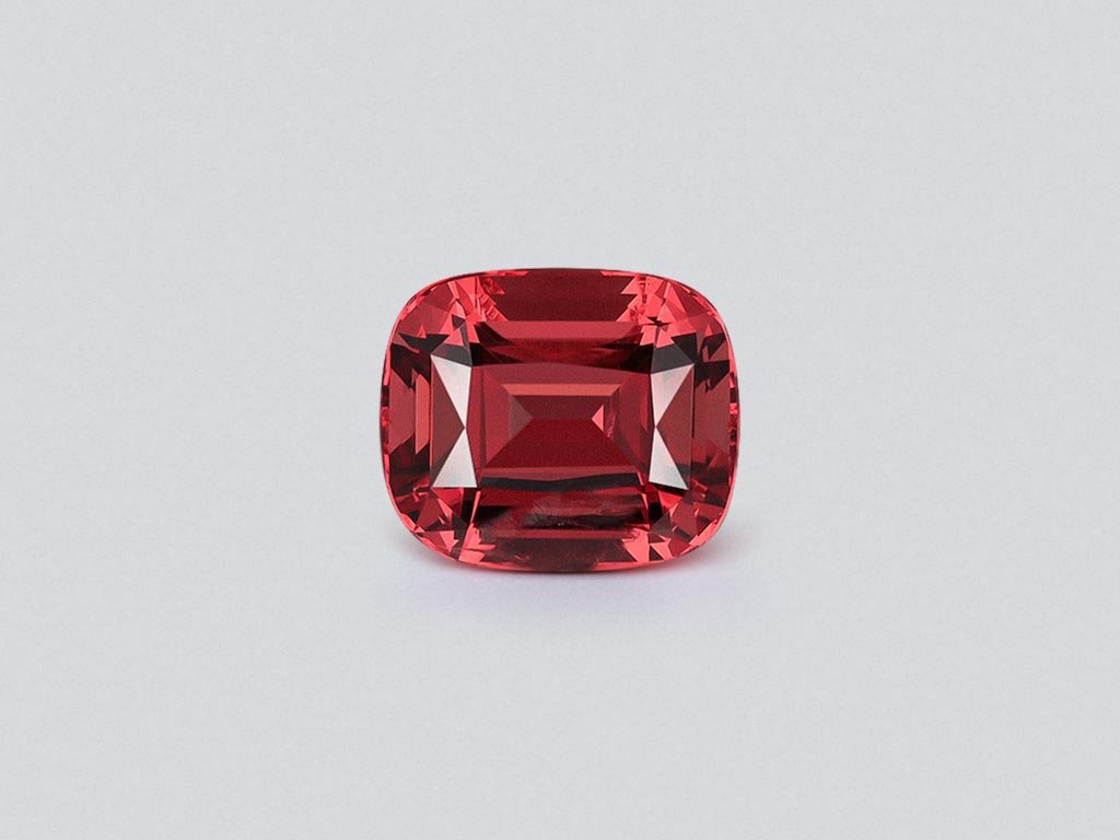 Mahenge-spinell rot-rosa im kissenschliff 2.34 carats, Tansania   Image №1