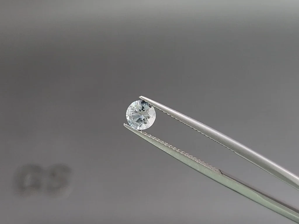 Aquamarin rundgeschliffener 0,48 karat, Madagaskar  Image №3