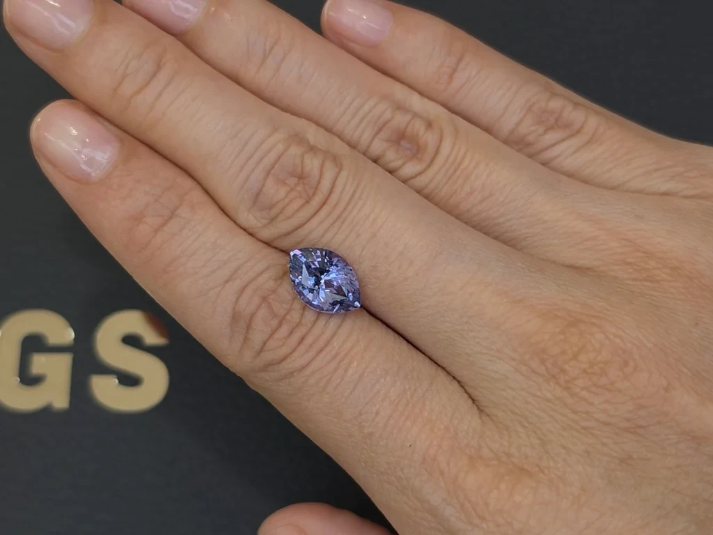 Kobalt-spinell im marquise-schliff 3,11 karat, Vietnam Image №2