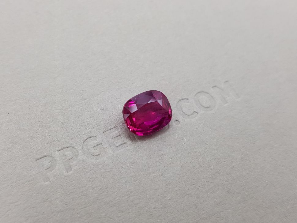Unheated Mozambique ruby of 3.03 carats, GRS Image №3