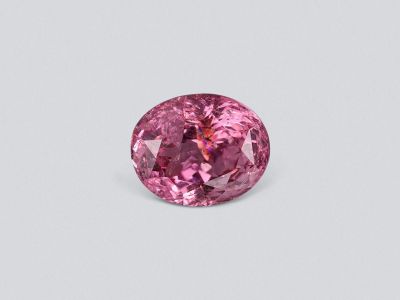 Pamir rich pink spinel oval cut 3.63 carats photo