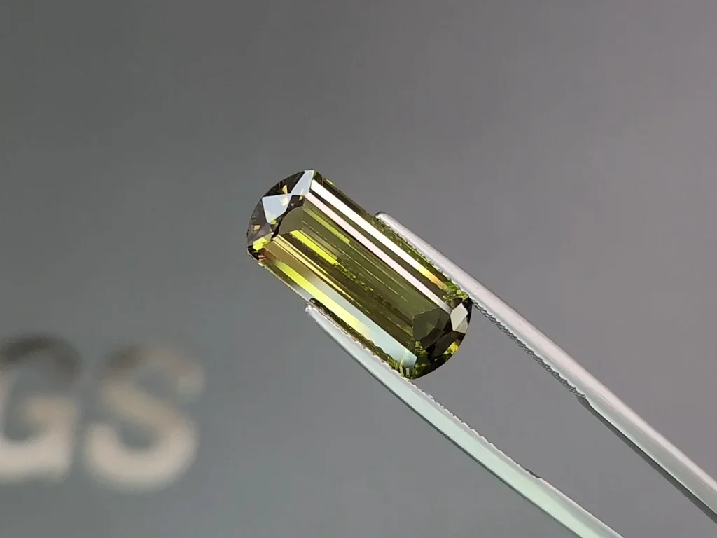 Cushion cut chrysoberyl 6.34 carats, Sri Lanka Image №3