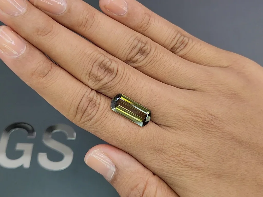 Cushion cut chrysoberyl 6.34 carats, Sri Lanka Image №2