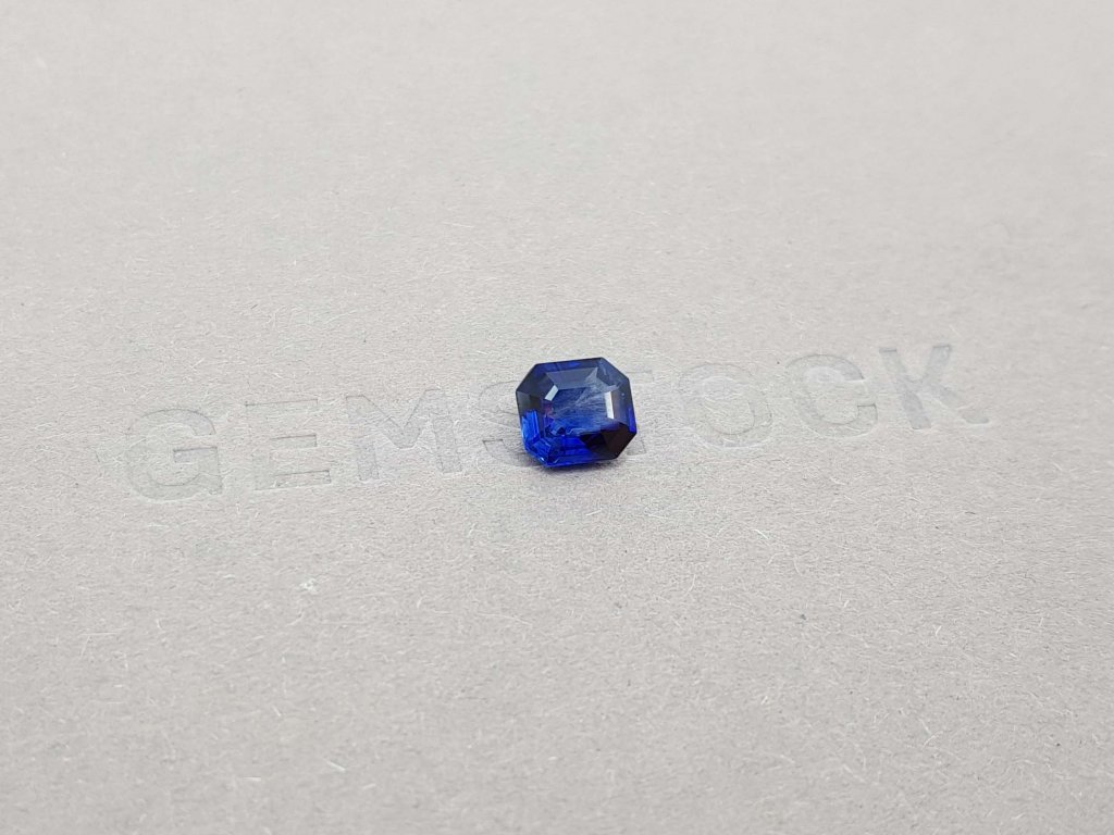 Blue sapphire from Sri Lanka 1.25 ct Image №2