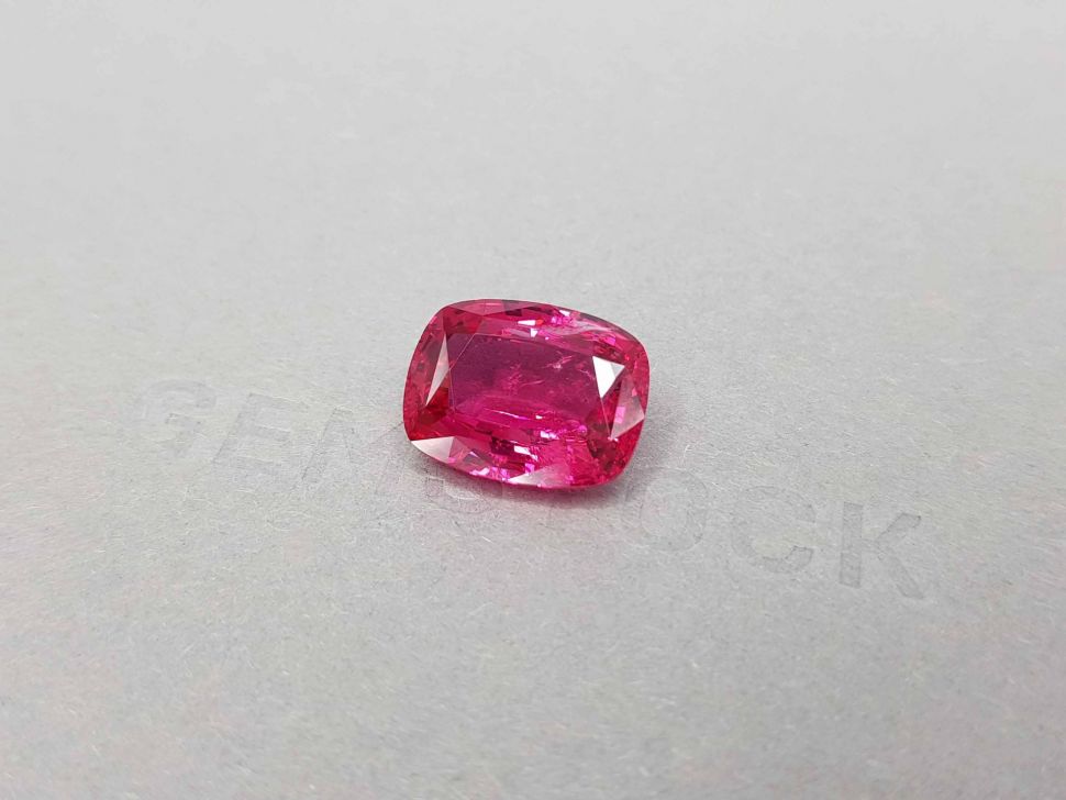 Vivid redish-pink spinel from Tanzania 10.06 carats Image №3