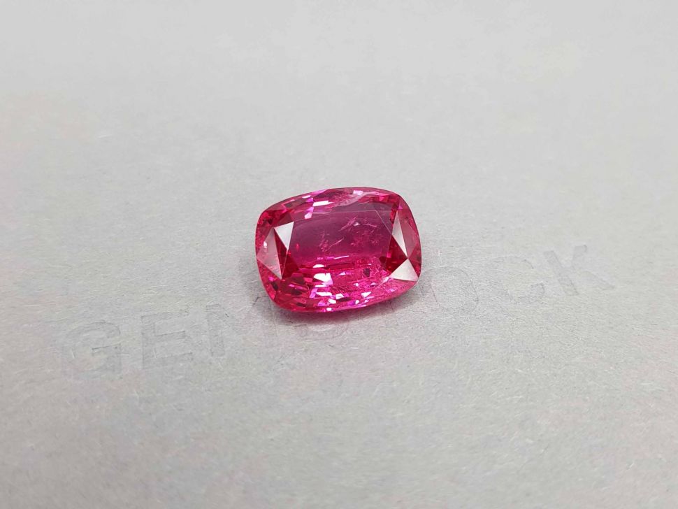 Vivid redish-pink spinel from Tanzania 10.06 carats Image №2