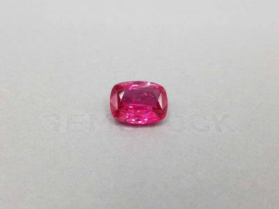Vivid redish-pink spinel from Tanzania 10.06 carats photo
