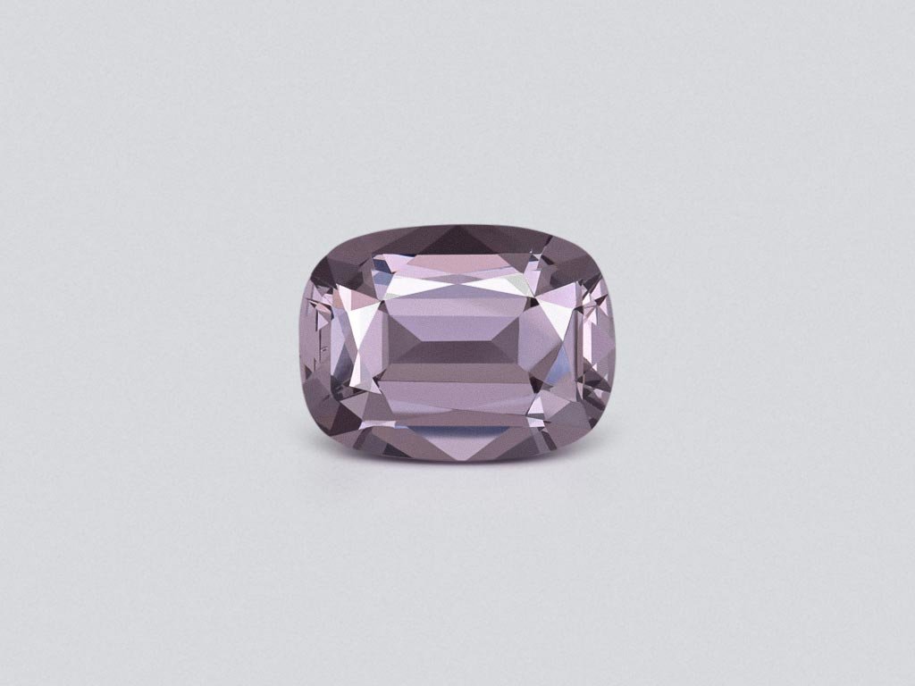 Gray-violet cushion-cut spinel 1.50 carats, Burma Image №1