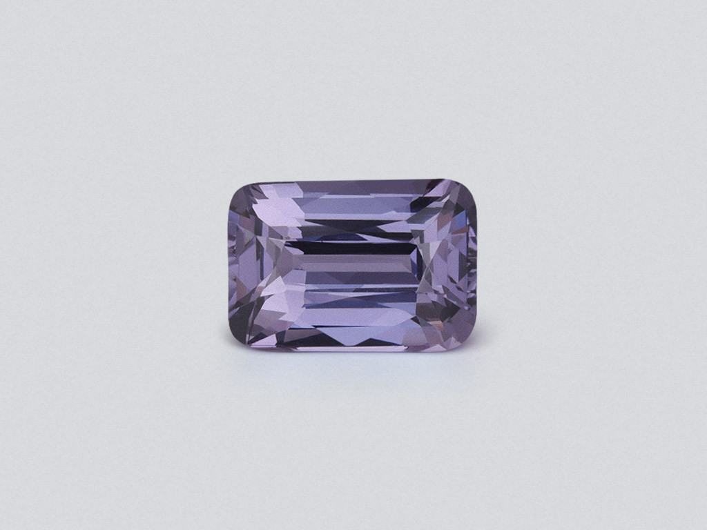Purple spinel cushion cut 5.04 carats,Tanzania Image №1