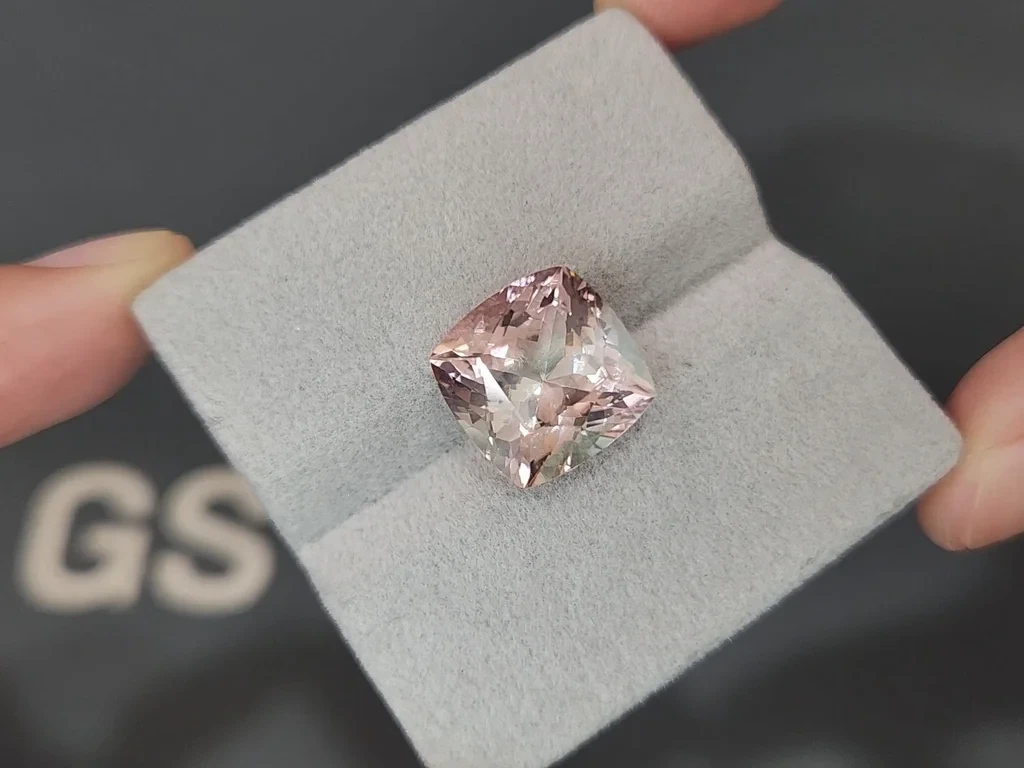 Zweifarbiger, kissenförmiger turmalin 9,48 karat, Afrika Image №4