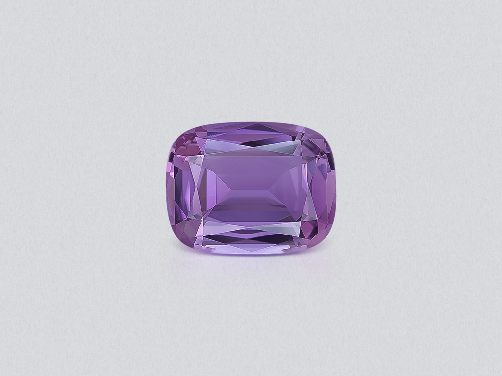 Amethyst precision cushion cut 12.48 carats, Brazil Image №1