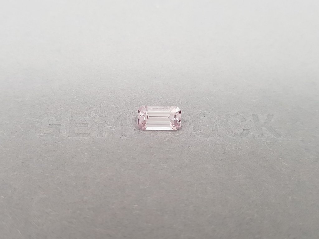 Pink morganite octagon cut 1.21 ct, Africa Image №1