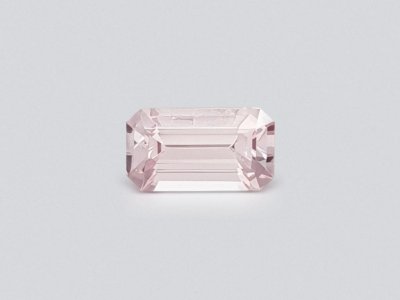 Morganite rose taille octogonale 1,21 ct, Afrique photo