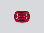 Spinelle Mahenge Vibrant Rose-Rouge taille coussin 2,79 carats, Tanzanie 