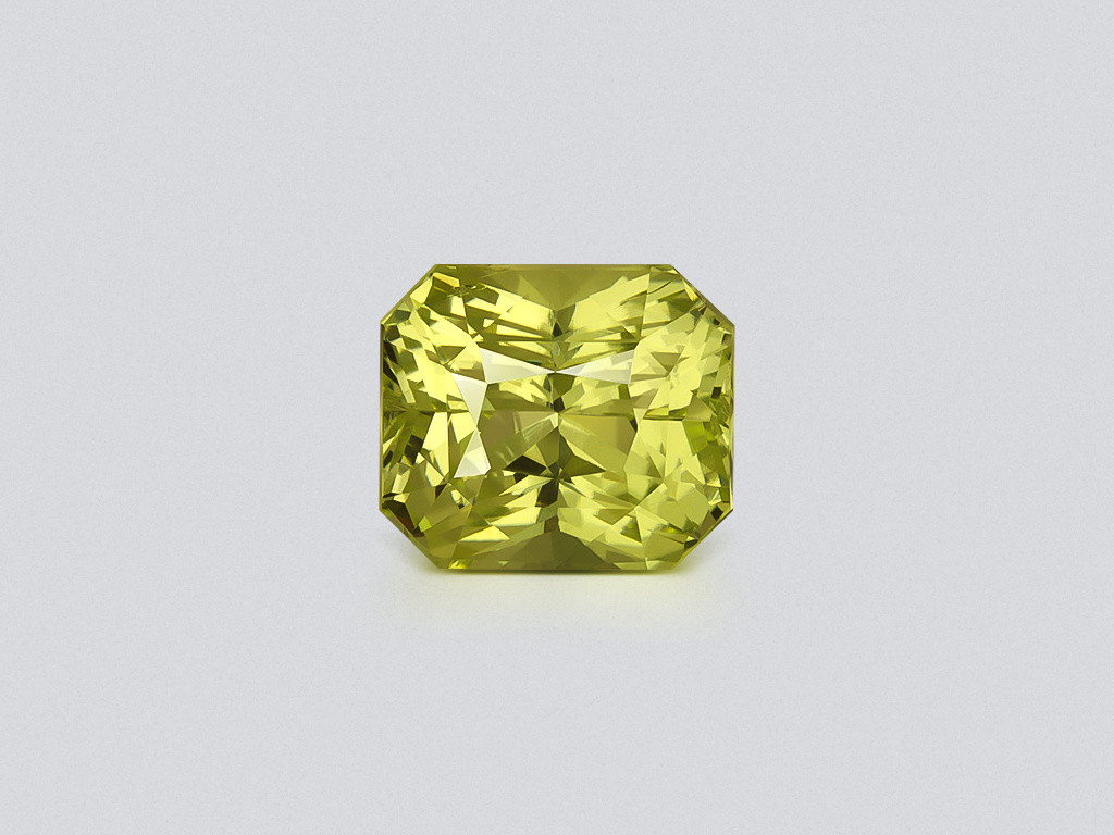 Crisoberilo amarillo-verde de talla radiante de 2,19 carats, Sri Lanka Image №1