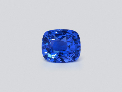 Blue sapphire cushion cut 3.04 carats, Sri Lanka photo
