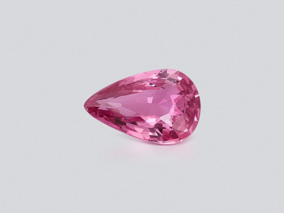 Unheated sapphire Padparadscha pear cut  2.51 carats, Sri Lanka  photo