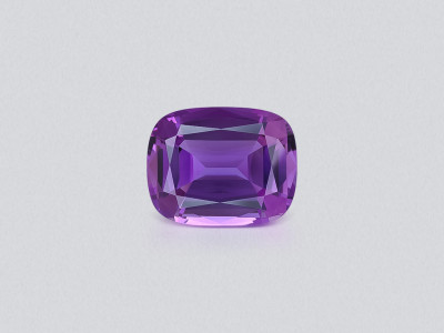Amethyst precision cushion cut  13.11 carats, Brazil photo